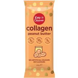 Keep It Cleaner Peanut Butter Collagen Bar 40g