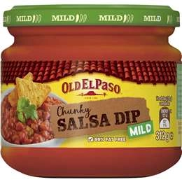 Old El Paso Chunky Salsa Dip Mild Mild 312g