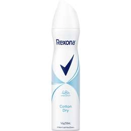 Rexona Women Deodorant Cotton Dry  250 Ml