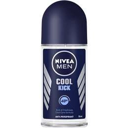 Nivea Men Cool Kick Antiperspirant Roll On Deodorant 50ml