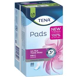 Tena Ultra Thin Mini Pads  20 Pack