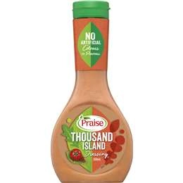 Praise Dressings Thousand Island 330ml