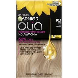 Garnier Olia Permanent Hair Colour Light Ash Blonde Each