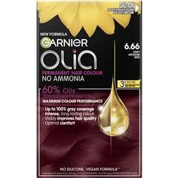 Garnier Olia Permanent Hair Colour Very Intense Red Each