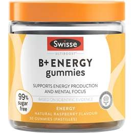 Swisse Ultiboost B+ Energy Gummies 50 Pack