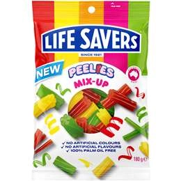 Lifesavers Peelies Mix-up Share Bag 180g