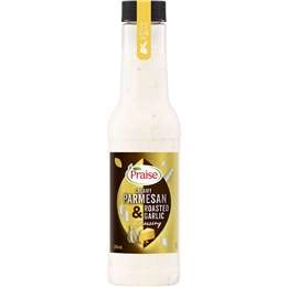 Praise Creamy Parmesan & Roasted Garlic Dressing 250ml