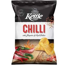 Kettle Potato Chips Chilli  165g