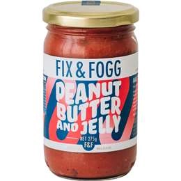 Fix And Fogg Peanut Butter & Jelly  275g