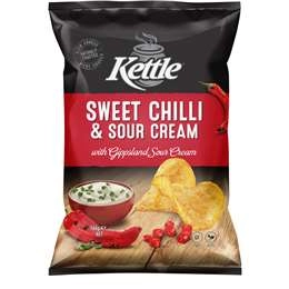 Kettle Sweet Chilli & Sour Cream Potato Chips 165g