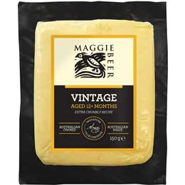 Maggie Beer Vintage Club Cheddar Aged 12+ Months 150g