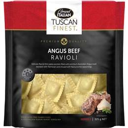 Grand Italian Tuscans Finest Slow Cooked Angus Beef Ravioli 325g