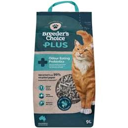 Breeders Choice Cat Litter With Odour Eating Probiotics 9l