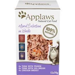 Applaws Cat Food Mixed Selection 12 Pack 840g