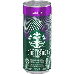 Starbucks Double Shot Mocha Iced Coffee 220ml