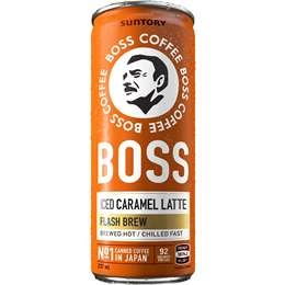 Suntory Boss Coffee Iced Caramel Latte  237ml