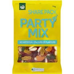 Woolworths Party Mix Share Pack 1kg