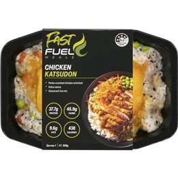 Fast Fuel Chicken Katsudon Ready Meal 350g