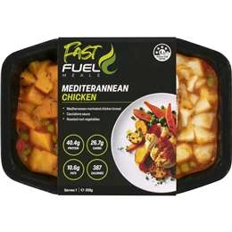 Fast Fuel Roast Chicken & Vegetables  350g