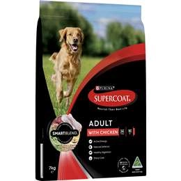 Supercoat Adult Chicken Dog Food  7kg