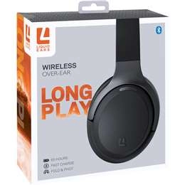 Liquid Ears Long Play Over Ear Wireless Headphones Assorted Each