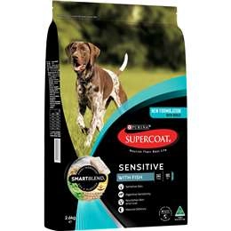 Supercoat Adult Sensitive Dog Food 2.6kg