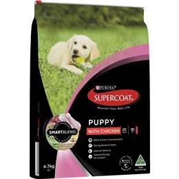 Supercoat Puppy Chicken Dog Food  6.7kg