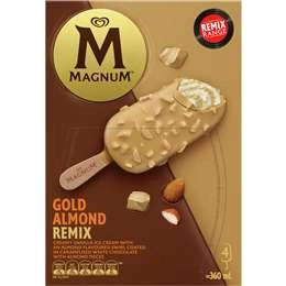 Magnum Gold Almond Remix  4 Pack