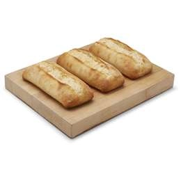 Woolworths White Panini Rolls  3 Pack