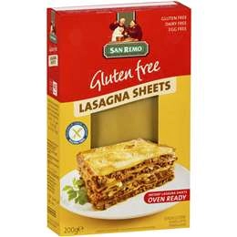 San Remo Lasagne Gluten Free 200g