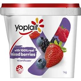 Yoplait Mixed Berry Yogurt  1kg