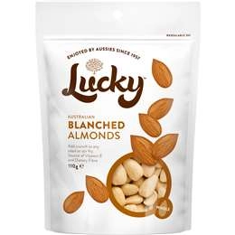 Lucky Blanched Almonds  110g