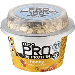 Moo Greek Style Yoghurt & Granola Honey 170g