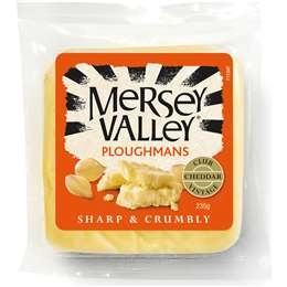 Mersey Valley Ploughmans Cheddar Cheese 235g