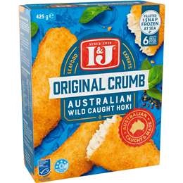 I&j Australian Hoki Fish Original Crumb 425g