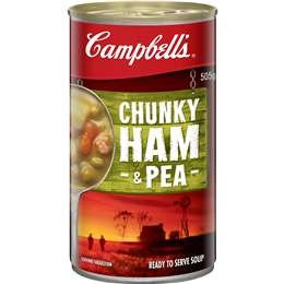 Campbell's Chunky Soup Ham & Pea 505g