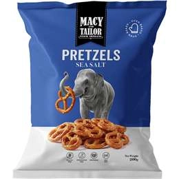 Macy And Tailor Classic Pretzels 200g