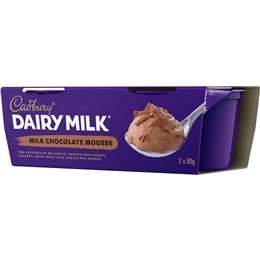 Cadbury Dairy Milk Chocolate Mousse  80g X 2 Pack