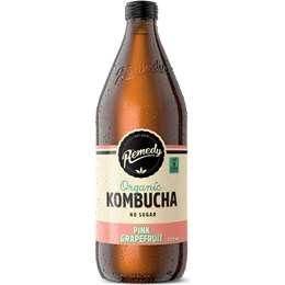 Remedy Kombucha Pink Grapefruit  750ml