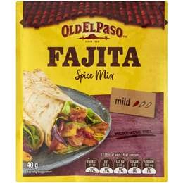 Old El Paso Fajita Spice Mix Mexican Style 40g