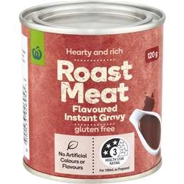 Woolworths Roast Meat Flavoured Instant Gravy 120g