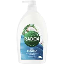 Radox Feel Heavenly Coconut Body Wash & Shower Gel 1l