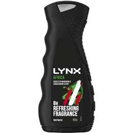 Lynx Body Wash Africa The G.o.a.t. Of Fragrance 400ml