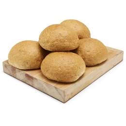 Woolworths Jumbo Wholemeal Rolls  6 Pack