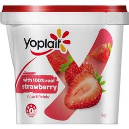 Yoplait Strawberry Yoghurt 1kg