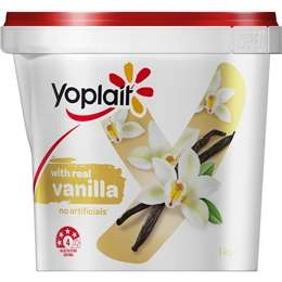 Yoplait Vanilla Yoghurt 1kg