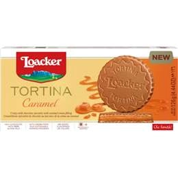 Loacker Tortina Caramel Biscuits  126g