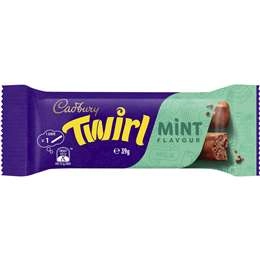 Cadbury Twirl Mint Bar  39g