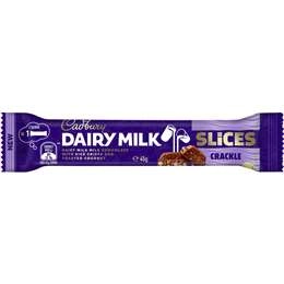 Cadbury Crackle Slices Bar 45g