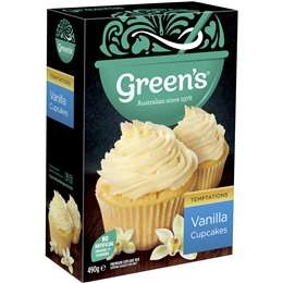 Green's Cupcake Vanilla Mix 490g